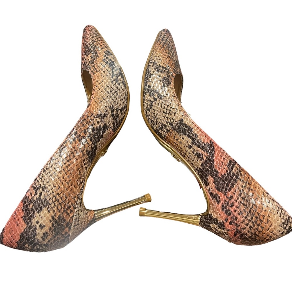 THALIA SODI ELINA BRAND NEW SNAKE PRINT HEELS